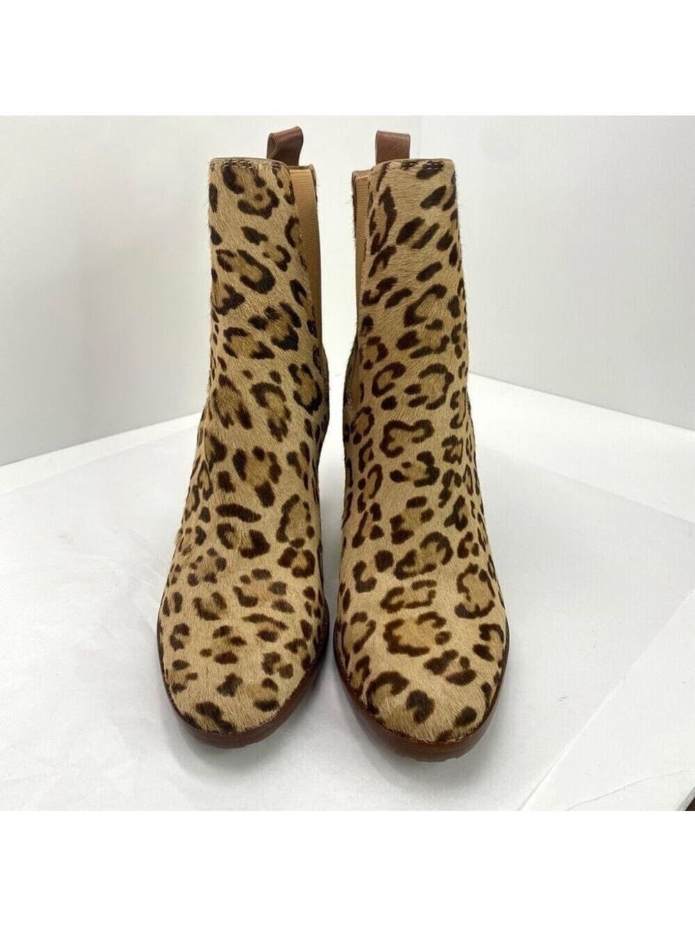 Lauren Ralph Lauren Mylah Bootie Women’s 6.5 Leopard Print Heeled NWOB - Picture 12 of 12